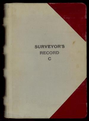 Primary view of Travis County Survey Records: Surveyor's Record C