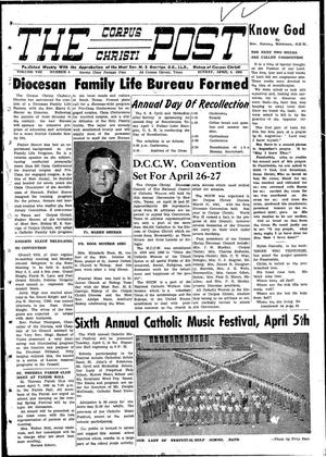 Primary view of object titled 'The Corpus Christi Post (Corpus Christi, Tex.), Vol. 8, No. 6, Ed. 1 Sunday, April 3, 1960'.