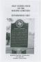 Pamphlet: [Booklet for Self-Guided Tour of the Boerne Cemetery]