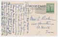 Thumbnail image of item number 2 in: '[Postcard to Mrs. E. Lasker, August 27, 1941]'.