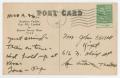 Thumbnail image of item number 2 in: '[Postcard to John Knight, August 5, 1950]'.