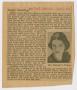 Primary view of [Newspaper Clippings: Kempner Family]