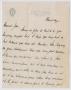 Primary view of [Letter from Daniel Webster Kempner to Jeane Bertig Kempner]
