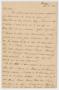 Primary view of [Letter from Daniel Webster Kempner to John, October 15, 1898]