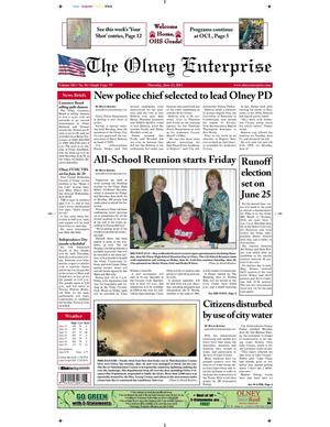 Primary view of object titled 'The Olney Enterprise (Olney, Tex.), Vol. 103, No. 16, Ed. 1 Thursday, June 23, 2011'.