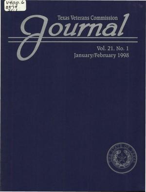 Primary view of object titled 'Texas Veterans Commission Journal, Volume 21, Issue 1, January/February 1998'.