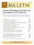 Pamphlet: Insurance Tax Bulletin, January 2015