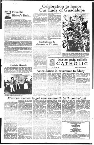 Primary view of object titled 'Texas Gulf Coast Catholic (Corpus Christi, Tex.), Vol. 14, No. 29, Ed. 1 Friday, December 8, 1978'.
