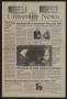 Newspaper: The University News (Irving, Tex.), Vol. 25, No. 5, Ed. 1 Wednesday, …