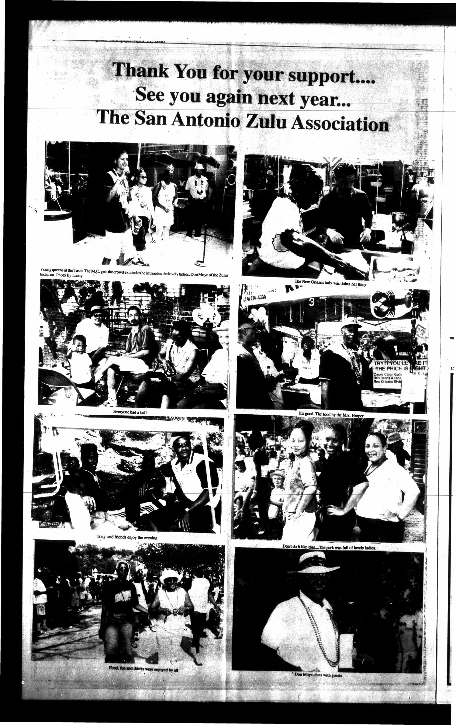 San Antonio Register (San Antonio, Tex.), Vol. 68, No. 45, Ed. 1 Thursday, April 27, 2000
                                                
                                                    [Sequence #]: 4 of 10
                                                