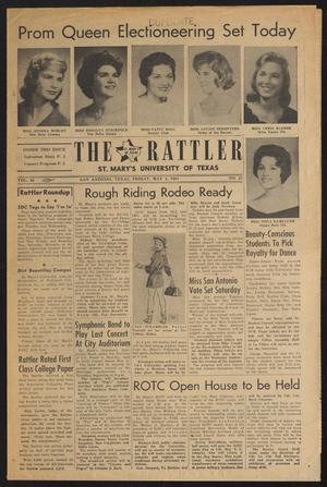 Primary view of object titled 'The Rattler (San Antonio, Tex.), Vol. 46, No. 22, Ed. 1 Friday, May 5, 1961'.