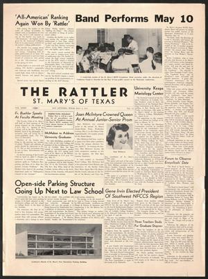 Primary view of object titled 'The Rattler (San Antonio, Tex.), Vol. 32, No. 14, Ed. 1 Friday, May 4, 1951'.