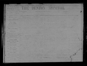 The Denton Monitor. (Denton, Tex.), Vol. 1, No. 26, Ed. 1 Saturday, November 21, 1868