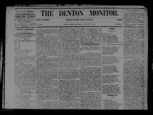 The Denton Monitor. (Denton, Tex.), Vol. 1, No. 13, Ed. 1 Saturday, August 22, 1868