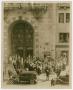 Photograph: [Transfer of Alamo Stone to Tribune Tower]