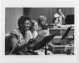 Thumbnail image of item number 1 in: '[Barbara Jordan Sits on a Stage With Other People]'.
