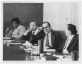 Photograph: [Barbara Jordan at a Round Table Discussion]