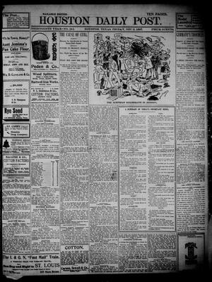 Primary view of object titled 'The Houston Daily Post (Houston, Tex.), Vol. THIRTEENTH YEAR, No. 242, Ed. 1, Friday, December 3, 1897'.