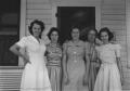 Photograph: [Five Women Posing for a Picture]