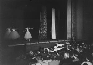 Primary view of object titled '[Ballet Dancers on Stage]'.