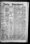 Newspaper: Daily Ranchero. (Brownsville, Tex.), Vol. 2, No. 243, Ed. 1 Wednesday…