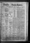 Thumbnail image of item number 1 in: 'Daily Ranchero. (Brownsville, Tex.), Vol. 2, No. 246, Ed. 1 Saturday, June 15, 1867'.