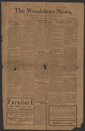 Primary view of object titled 'The Woodsboro News. (Woodsboro, Tex.), Vol. 2, No. 16, Ed. 1 Friday, February 12, 1915'.