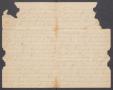 Thumbnail image of item number 2 in: '[Letter to Orceneth Asbury Fisher, from Mary Fisher]'.