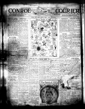 Primary view of object titled 'Conroe Courier (Conroe, Tex.), Vol. 30, No. 52, Ed. 1 Friday, December 29, 1922'.