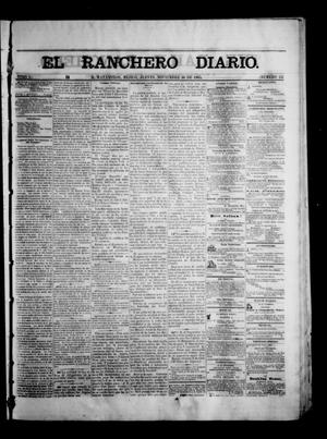 Primary view of The Daily Ranchero. (Matamoros, Mexico), Vol. 1, No. 151, Ed. 1 Thursday, November 16, 1865