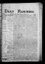 Newspaper: Daily Ranchero. (Brownsville, Tex.), Vol. 2, No. 66, Ed. 1 Sunday, No…