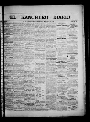 Primary view of object titled 'The Daily Ranchero. (Matamoros, Mexico), Vol. 1, No. 262, Ed. 1 Wednesday, March 28, 1866'.