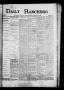 Newspaper: Daily Ranchero. (Brownsville, Tex.), Vol. 2, No. 54, Ed. 1 Sunday, Oc…