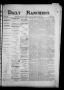 Newspaper: Daily Ranchero. (Brownsville, Tex.), Vol. 2, No. 105, Ed. 1 Sunday, D…