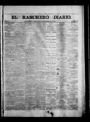 Primary view of The Daily Ranchero. (Matamoros, Mexico), Vol. 1, No. 153, Ed. 1 Saturday, November 18, 1865