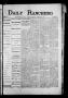 Newspaper: Daily Ranchero. (Brownsville, Tex.), Vol. 2, No. 43, Ed. 1 Tuesday, O…