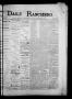Newspaper: Daily Ranchero. (Brownsville, Tex.), Vol. 2, No. 96, Ed. 1 Wednesday,…