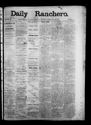 Primary view of Daily Ranchero. (Brownsville, Tex.), Vol. 2, No. 148, Ed. 1 Wednesday, February 20, 1867