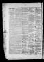 Thumbnail image of item number 2 in: 'The Daily Ranchero. (Matamoros, Mexico), Vol. 1, No. 81, Ed. 1 Friday, August 25, 1865'.