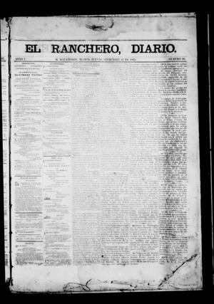 Primary view of object titled 'The Daily Ranchero. (Matamoros, Mexico), Vol. 1, No. 98, Ed. 1 Thursday, September 14, 1865'.