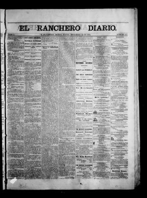Primary view of The Daily Ranchero. (Matamoros, Mexico), Vol. 1, No. 157, Ed. 1 Thursday, November 23, 1865