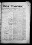 Newspaper: Daily Ranchero. (Brownsville, Tex.), Vol. 2, No. 100, Ed. 1 Sunday, D…