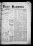 Newspaper: Daily Ranchero. (Brownsville, Tex.), Vol. 2, No. 92, Ed. 1 Friday, De…
