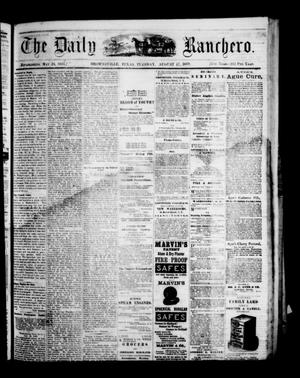 Primary view of The Daily Ranchero. (Brownsville, Tex.), Vol. 5, Ed. 1 Tuesday, August 17, 1869