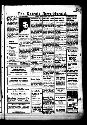 Primary view of The Detroit News-Herald (Detroit, Tex.), Vol. 29, No. 2, Ed. 1 Thursday, April 12, 1956