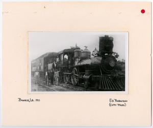 Primary view of object titled '[T&P Train #2 With Crew]'.