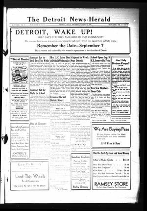 Primary view of object titled 'The Detroit News-Herald (Detroit, Tex.), Vol. 19, No. 21, Ed. 1 Thursday, August 29, 1946'.