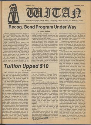Witan (San Antonio, Tex.), Vol. 3, No. 4, Ed. 1 Monday, December 1, 1975