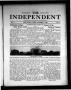 Primary view of The Independent (Fort Worth, Tex.), Vol. 1, No. 8, Ed. 1 Saturday, November 6, 1909