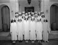 Thumbnail image of item number 1 in: '[Group Portrait of Young St. Mary's Academy Graduates]'.